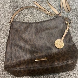 Micheal Kors logo crossbody bag